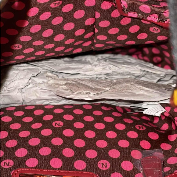 Nicole Lee Black and Red Floral Dreamcatcher Backpack - Picture 2 of 5